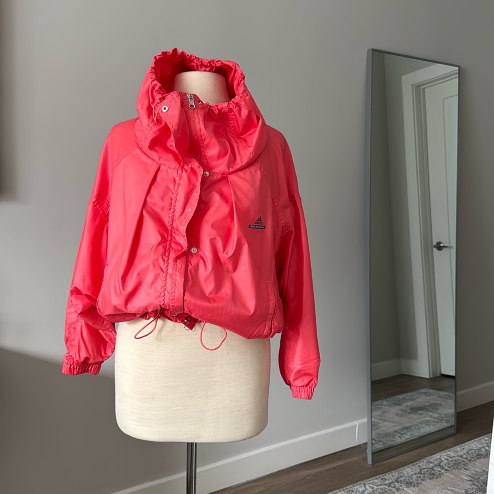 Adidas by Stella McCartney cropped windbreaker